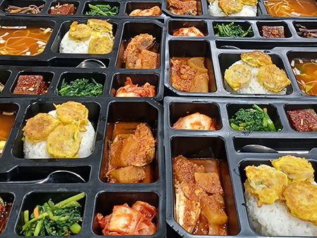다원도시락 단체 뷔페식 4